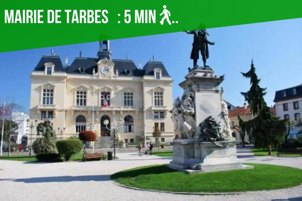 Le Voltaire -2 Chambres- 70M2- Hypercentre-Parking-Wifi Fibre- Nouvelle Literie 塔布 外观 照片